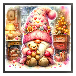 Goblin And Bear - 45*45CM 11CT Stamped Cross Stitch