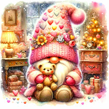 Load image into Gallery viewer, Goblin And Bear - 45*45CM 11CT Stamped Cross Stitch
