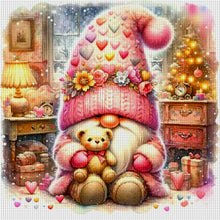 Load image into Gallery viewer, Goblin And Bear - 45*45CM 11CT Stamped Cross Stitch
