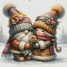 Load image into Gallery viewer, Couple Goblin - 45*45CM 11CT Stamped Cross Stitch
