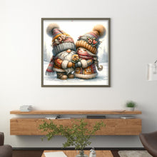 Load image into Gallery viewer, Couple Goblin - 45*45CM 11CT Stamped Cross Stitch
