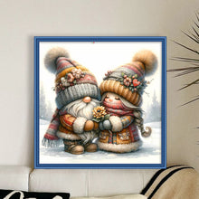 Load image into Gallery viewer, Couple Goblin - 45*45CM 11CT Stamped Cross Stitch
