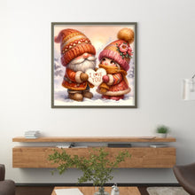 Load image into Gallery viewer, Couple Goblin - 45*45CM 11CT Stamped Cross Stitch
