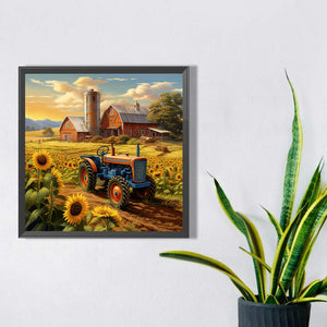 Farm Life 40*40CM(Picture) Full Square Drill Diamond Painting