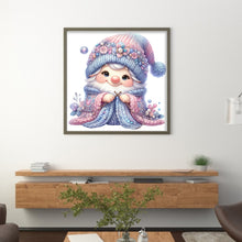Load image into Gallery viewer, Gnome Knitting A Sweater - 45*45CM 11CT Stamped Cross Stitch
