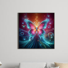 Load image into Gallery viewer, Fantasy Butterfly 30*30CM(Canvas) Full Round Drill Diamond Painting
