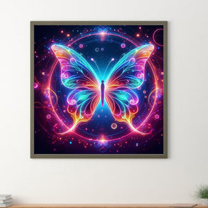 Fantasy Butterfly 30*30CM(Canvas) Full Round Drill Diamond Painting