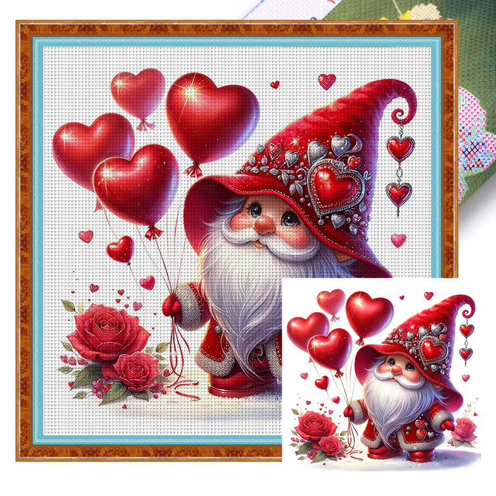 Caring Goblin - 40*40CM 11CT Stamped Cross Stitch