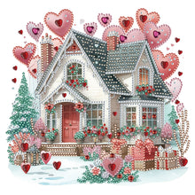 Load image into Gallery viewer, Love House 30*30CM(Canvas) Partial Special Shaped Drill Diamond Painting
