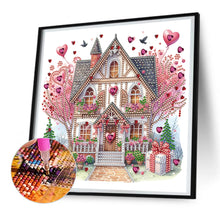 Load image into Gallery viewer, Love House 30*30CM(Canvas) Partial Special Shaped Drill Diamond Painting
