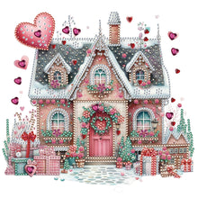 Load image into Gallery viewer, Love House 30*30CM(Canvas) Partial Special Shaped Drill Diamond Painting
