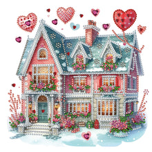 Load image into Gallery viewer, Love House 30*30CM(Canvas) Partial Special Shaped Drill Diamond Painting

