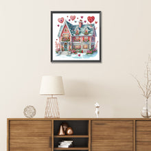 Load image into Gallery viewer, Love House 30*30CM(Canvas) Partial Special Shaped Drill Diamond Painting
