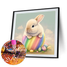 Load image into Gallery viewer, Easter Bunny 30*30CM(Canvas) Full Round Drill Diamond Painting
