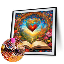 Load image into Gallery viewer, Love And Books 30*30CM(Canvas) Full Round Drill Diamond Painting
