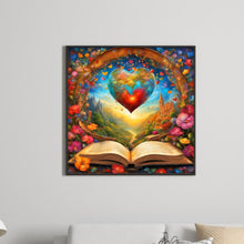 Load image into Gallery viewer, Love And Books 30*30CM(Canvas) Full Round Drill Diamond Painting
