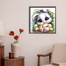 Load image into Gallery viewer, Easter Bunny 30*30CM(Canvas) Full Round Drill Diamond Painting
