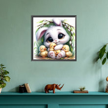 Load image into Gallery viewer, Easter Bunny 30*30CM(Canvas) Full Round Drill Diamond Painting
