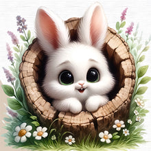 Load image into Gallery viewer, Easter Bunny 30*30CM(Canvas) Full Round Drill Diamond Painting
