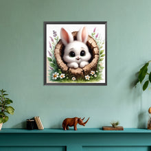 Load image into Gallery viewer, Easter Bunny 30*30CM(Canvas) Full Round Drill Diamond Painting
