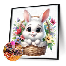 Load image into Gallery viewer, Easter Bunny 30*30CM(Canvas) Full Round Drill Diamond Painting
