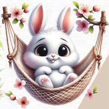 Load image into Gallery viewer, Easter Bunny 30*30CM(Canvas) Full Round Drill Diamond Painting
