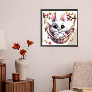 Easter Bunny 30*30CM(Canvas) Full Round Drill Diamond Painting