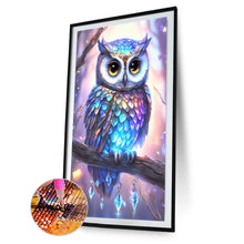 Load image into Gallery viewer, Fantasy Owl 40*60CM(Canvas) Full Round Drill Diamond Painting
