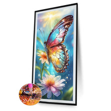 Load image into Gallery viewer, Colorful Butterfly 40*70CM(Canvas) Full Round Drill Diamond Painting
