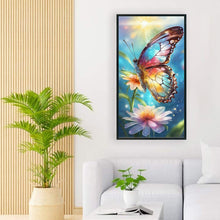 Load image into Gallery viewer, Colorful Butterfly 40*70CM(Canvas) Full Round Drill Diamond Painting
