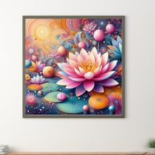 Load image into Gallery viewer, Beautiful Colorful Flowers 30*30CM(Canvas) Full Round Drill Diamond Painting
