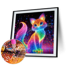 Load image into Gallery viewer, Rainbow Fox 30*30CM(Canvas) Full Round Drill Diamond Painting
