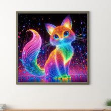 Load image into Gallery viewer, Rainbow Fox 30*30CM(Canvas) Full Round Drill Diamond Painting
