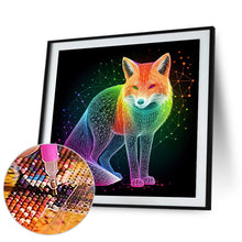 Load image into Gallery viewer, Rainbow Fox 30*30CM(Canvas) Full Round Drill Diamond Painting
