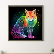 Load image into Gallery viewer, Rainbow Fox 30*30CM(Canvas) Full Round Drill Diamond Painting
