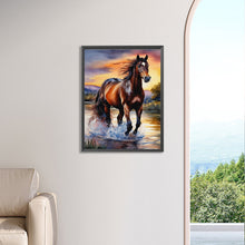 Load image into Gallery viewer, Horse 30*40CM(Canvas) Full Square Drill Diamond Painting
