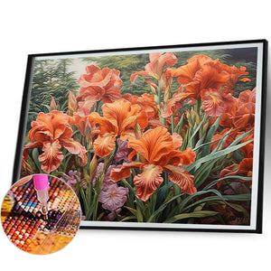 Poppy Flower 50*40CM(Canvas) Full Square Drill Diamond Painting