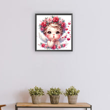 Load image into Gallery viewer, Angel Baby 30*30CM(Canvas) Full Round Drill Diamond Painting
