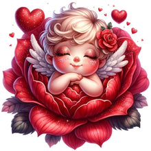 Load image into Gallery viewer, Angel Baby 30*30CM(Canvas) Full Round Drill Diamond Painting
