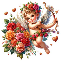 Load image into Gallery viewer, Angel Baby 30*30CM(Canvas) Full Round Drill Diamond Painting

