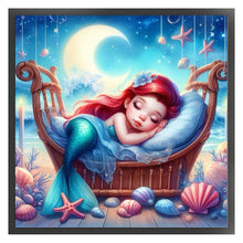 Load image into Gallery viewer, Disney-Princess Ariel - 30*30CM 18CT Stamped Cross Stitch
