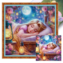 Load image into Gallery viewer, Disney - Rapunzel - 30*30CM 18CT Stamped Cross Stitch
