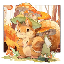 Load image into Gallery viewer, Squirrel - 50*50CM 11CT Stamped Cross Stitch
