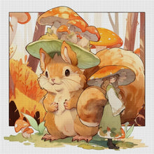 Load image into Gallery viewer, Squirrel - 50*50CM 11CT Stamped Cross Stitch
