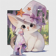 Load image into Gallery viewer, Cat - 50*50CM 11CT Stamped Cross Stitch

