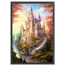 Load image into Gallery viewer, Disney Castle - 40*60CM 16CT Stamped Cross Stitch
