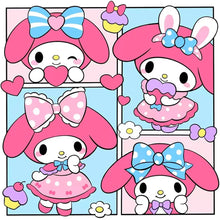 Load image into Gallery viewer, Cartoon - 50*50CM 11CT Stamped Cross Stitch

