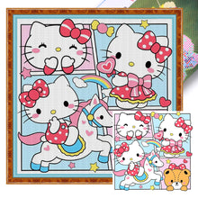 Load image into Gallery viewer, Cartoon - 50*50CM 11CT Stamped Cross Stitch
