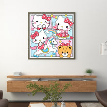 Load image into Gallery viewer, Cartoon - 50*50CM 11CT Stamped Cross Stitch
