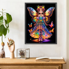 Load image into Gallery viewer, Little Butterfly Fairy 30*40CM(Canvas) Full Round Drill Diamond Painting
